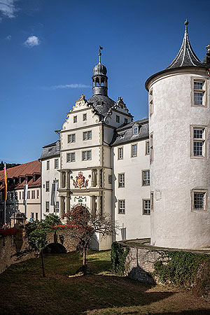 Eingangsportal im Torturm des Schlosses