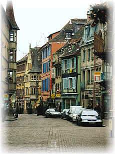 Colmar, Ansicht einer Altstadtstraße