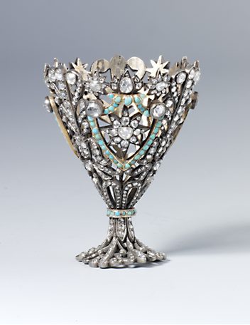 Halterung für eine Kaffeetasse