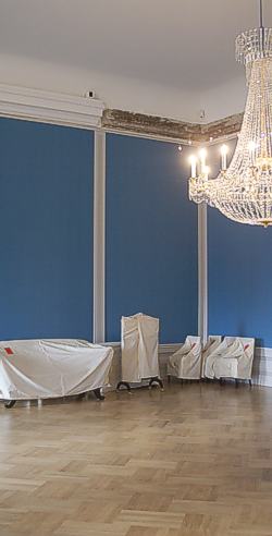 Schloss Mannheim, Blauer Salon