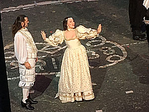 Real-Spiel: Friedrich V. und Elizabeth Stuart als Brautpaar