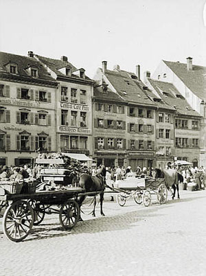 Südlicher Münsterplatz, 1921