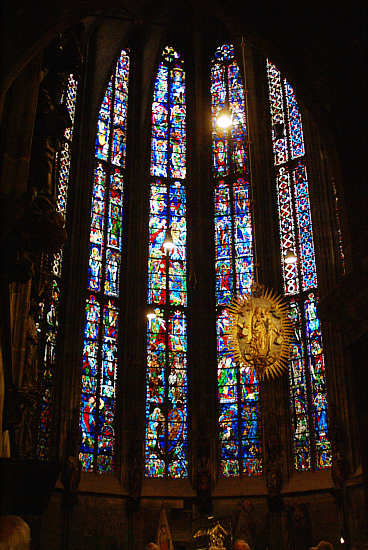 Pfalzkapelle Aachen,  Chor von innen