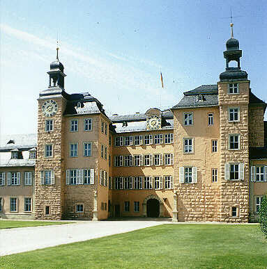 Schwetzingen, Stadtfront