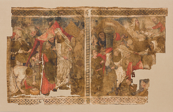 Thomas von Villach, Fastentuch-Fragment, um 1470/80