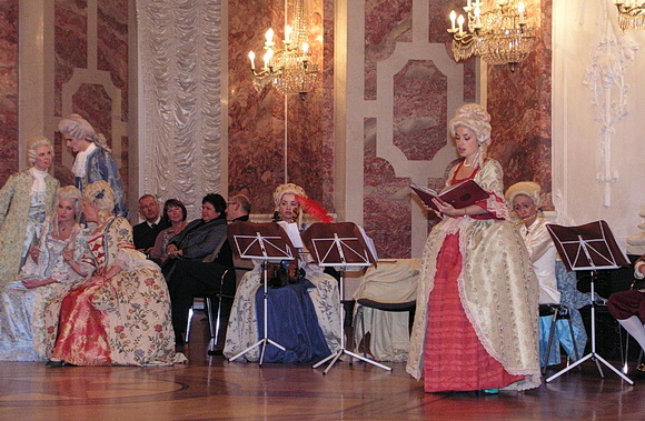 Musikalische "Akademie" im Rittersaal des Mannheimer Schlosses beim Er&ouml;ffnungsfest 2007