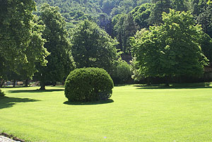 Heidelberg, Hauptterrasse des Schlossgartens