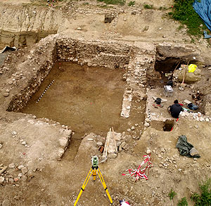 Keller während der Dokumentation (Quelle: fodilus GmbH, Dr. Ralf Keller) 