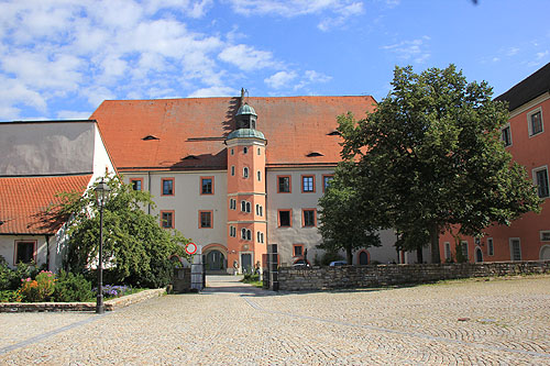 Ehemaligen pfalzgrafliches Residenzschloss in Neumarkt.