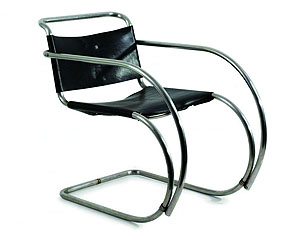 Armlehnsessel Weissenhof-MR 20, Ludwig Mies van der Rohe, um 1927.