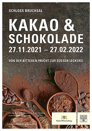 Ausstellung "Kakao und Schokolade" - Ausstellungsplakat. Entwurf: Jung Kommunikation