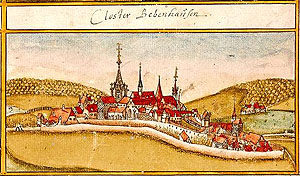 Kloster Bebenhausen - Vorlage und Aufnahme: Hauptstaatsarchiv Stuttgart. Signatur: HStAS H 107/18 Bd. 52 Bl. 17