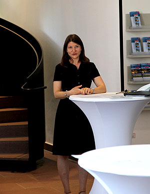 Sonja Menold, die neue Leiterin der Schlossverwaltung