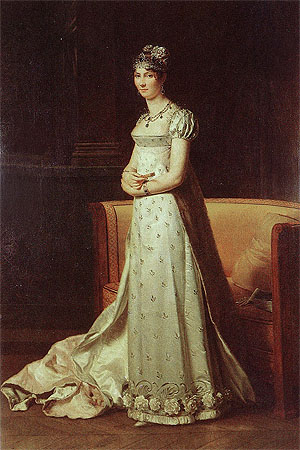 François Gérard: Porträt der Stéphanie de Beauharnais (1789-1860). Schloss Mannheim. PD