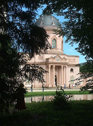 Schwetzingen, Moschee im Schlossgarten, Ansicht von Westen. Foto: kulturer.be