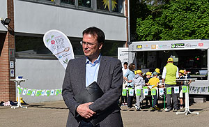 Staatssekretär Volker Schebesta informiert sich über Naturpark-Bildungsarbeit im Land. © AG Naturparke Baden-Württemberg